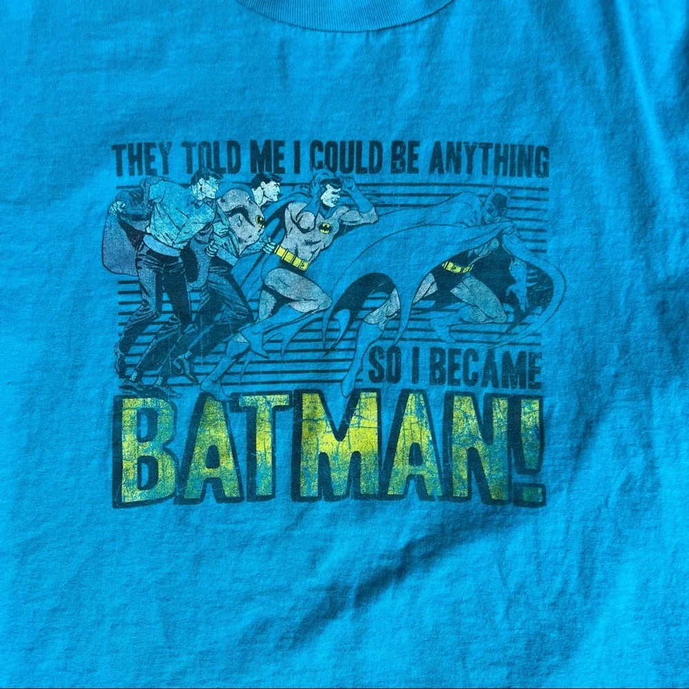 - Batman Superhero Inspire SS Tee! EUC!